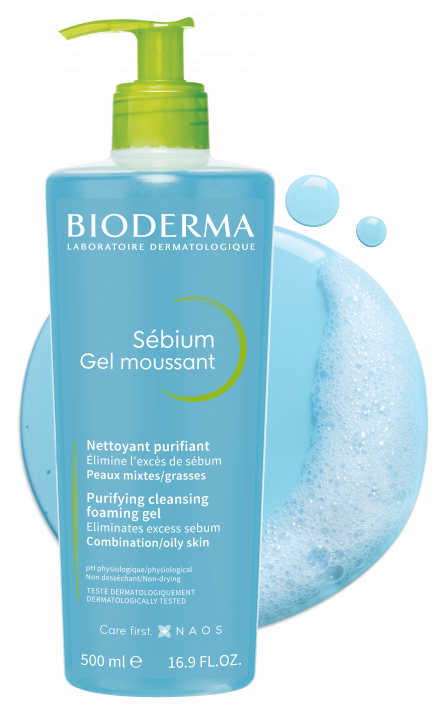 BioDerma Sebium Moussant Purifying Foaming Gel