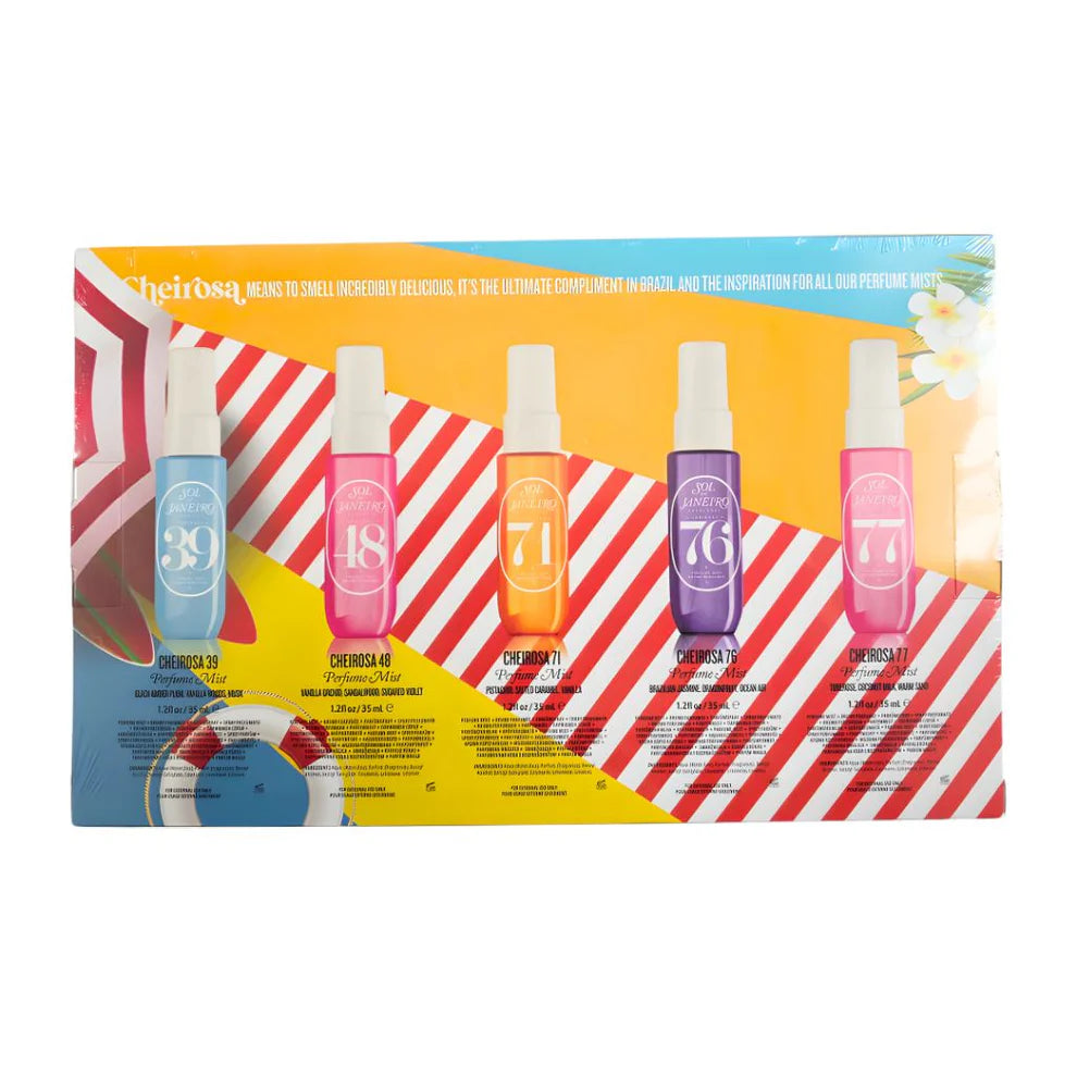 Sol de Janeiro Perfume Mist Discovery Set | Travel Size Fragrance Collection | Brazilian Body Mist Gift Set | Long-Lasting Scent Trio