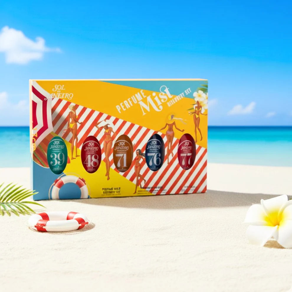 Sol de Janeiro Perfume Mist Discovery Set | Travel Size Fragrance Collection | Brazilian Body Mist Gift Set | Long-Lasting Scent Trio