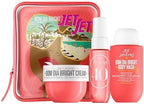 Sol de Janeiro Bom Dia Bright Jet Set – Travel Body Care Kit with AHA Body Cream, Shower Gel & Fragrance Mist for Smooth & Glowing Skin