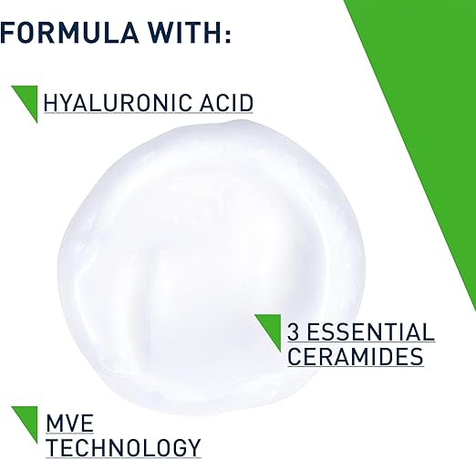 Cerave Hydrating Cleanser for Normal to Dry Skin with Hyaluronic Acid, 473ml