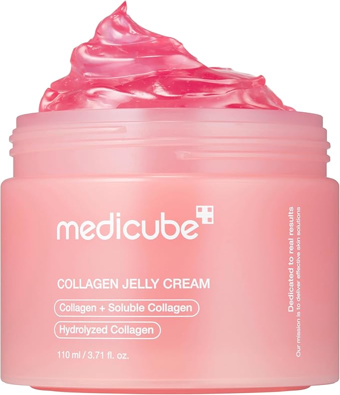 Medicube Collagen Jelly Cream – Niacinamide & Hydrolyzed Collagen Glow Moisturizer for 24H Hydration | Korean Skincare