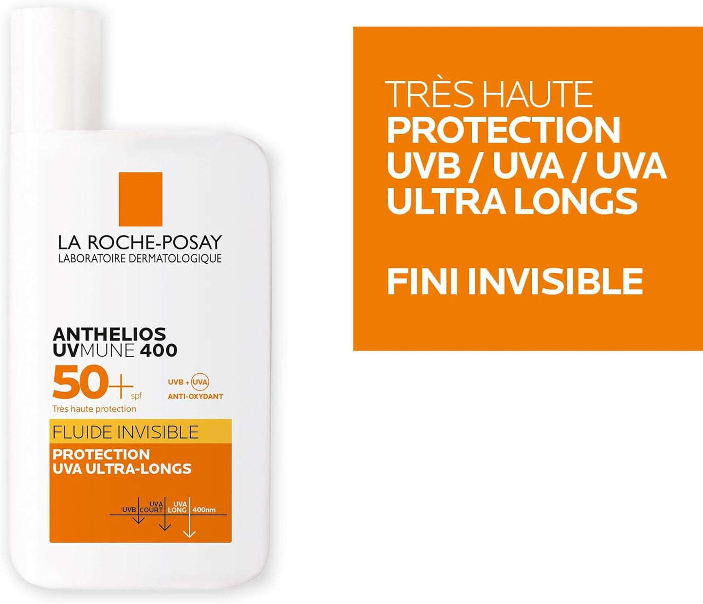 La Roche-Posay Anthelios UVmune 400 Invisible Fluid SPF50+ 50ml