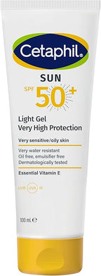 Sun Protection + Repair Bundle (Cetaphil SPF 50+ Gel Sunscreen + SKIN1004 Hyalu-Cica Sun Serum + Medicube Collagen Sun Cream SPF50+)