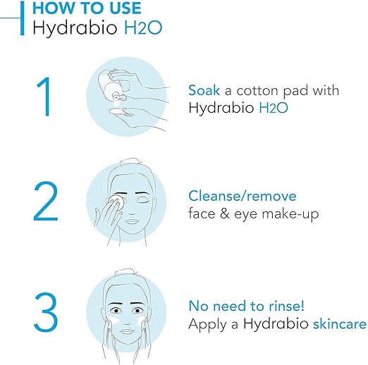 Bioderma HydraBio H2O Micelle Solution for Women - 500ml Cleanser