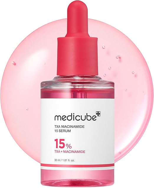 Medicube TXA + Niacinamide 15% Glow Serum – Brightening, Spot Care & Hydrating Face Serum for Even Skin Tone (30 ml)
