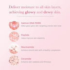 Medicube PDRN Pink Niacinamide Milky Toner 150 ml – Hydrating, Soothing & Brightening Toner for Glass Glow Skin with Ceramides & Peptides