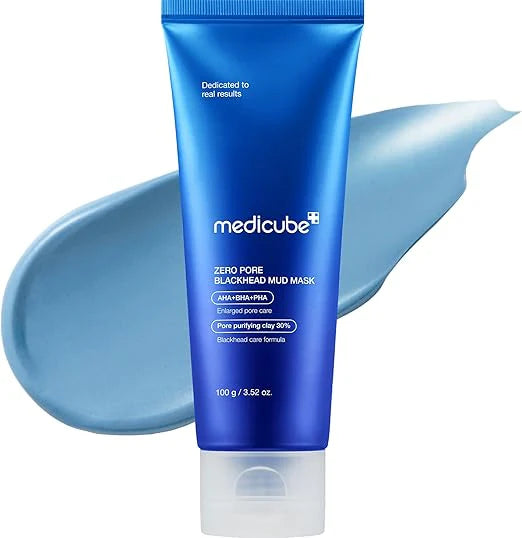 Pore Tightening Bundle (Medicube Zero Pore Blackhead Mud Mask + Medicube Red Succinic Acid Serum + SKIN1004 Tone Brightening Capsule Ampoule)