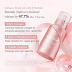Medicube PDRN Pink Collagen Exosome Shot Serum 30ml (7,500 PPM) – Skin Booster for Pore Care, Texture & Radiant Glow