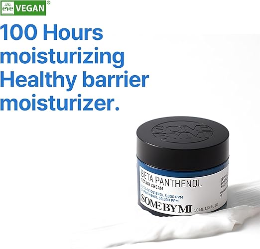 Some By Mi Beta-Panthenol Skin Repair Cream | 50ml | Rebuilding Skin Barrier With Beta-Sitosterol & Panthenol
