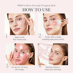 Medicube PDRN Caffeine Overnight Wrapping Peel-Off Mask – Firming, Depuffing & Hydrating Korean Face Mask for Glass Skin (75 ml)