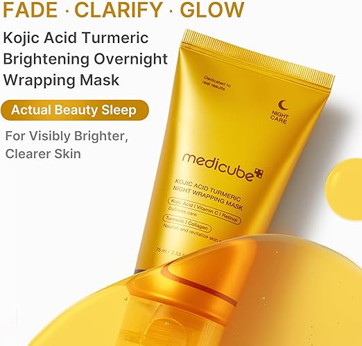 medicube Turmeric Overnight Wrapping Peel Off Mask 75 ml