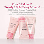 Medicube PDRN Caffeine Overnight Wrapping Peel-Off Mask – Firming, Depuffing & Hydrating Korean Face Mask for Glass Skin (75 ml)