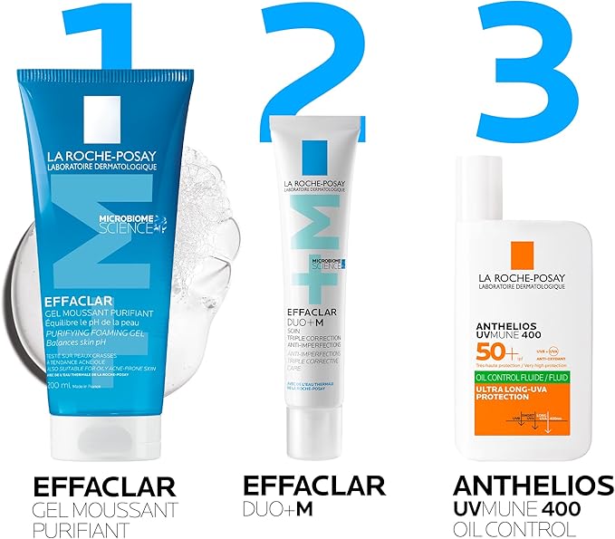 La Roche-Posay Effaclar Duo+M Acne Treatment Cream for Oily and Acne Prone Skin 40ml