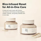 Beauty of Joseon Ground Rice & Honey Glow Mask 150ml – Hydrating Korean Face Mask for Pore Care, Sebum Control & Sensitive Skin