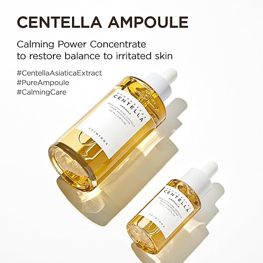 SKIN1004 Madagascar Centella Travel Kit – 5pcs Korean Skincare Set (Toner, Ampoule, Cream, Cleansing Oil & Foam) – Soothing & Hydrating Trial Kit