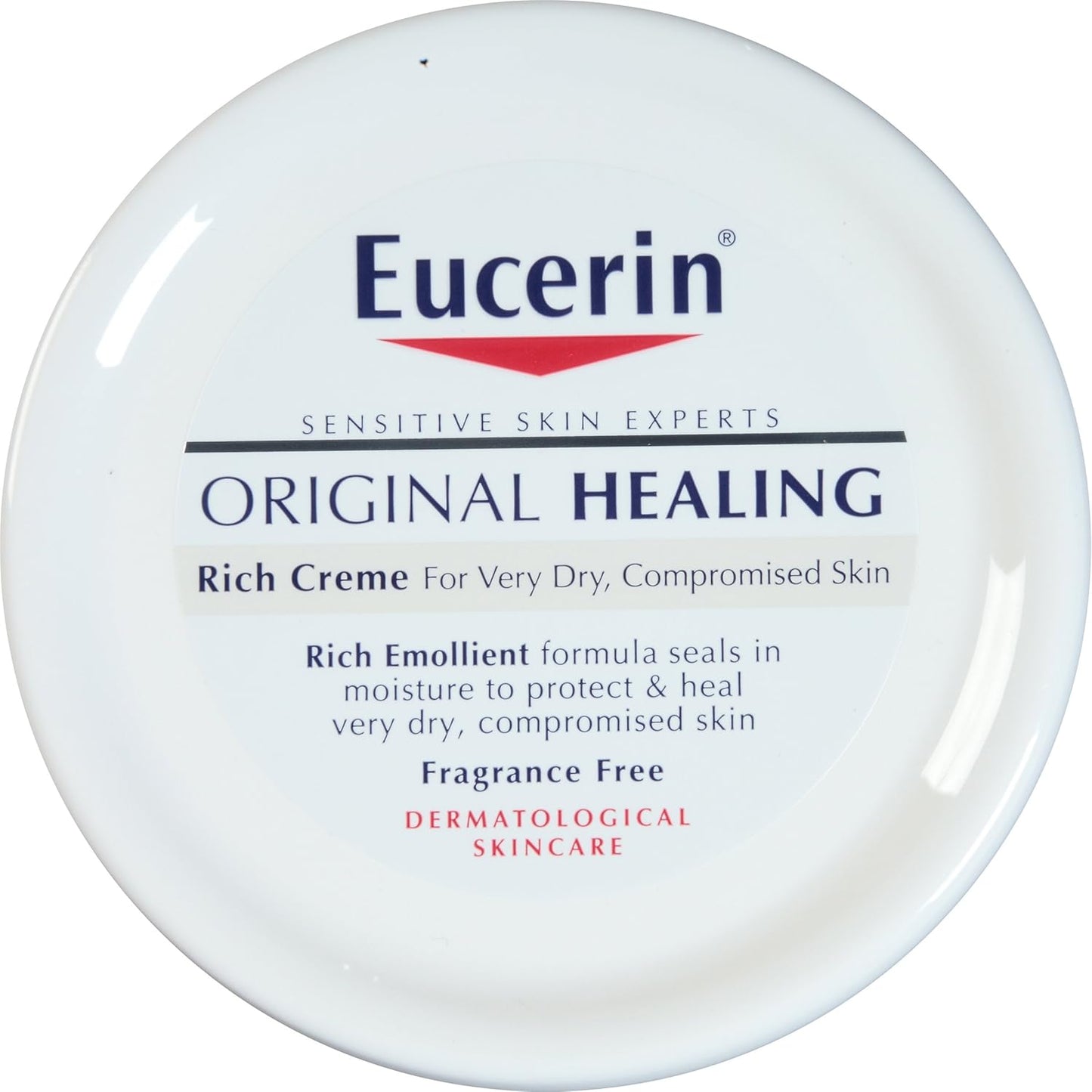 Eucerin Original Healing Cream, Fragrance Free Body Cream for Dry Skin, 454g