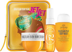 Sol de Janeiro Bum Bum Jet Set – Travel Size Body Care Kit with Brazilian Bum Bum Cream, Shower Gel & Hair Mist