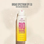Sol de Janeiro Rio Radiance SPF 50 Body Spray 100ml (3.4 fl oz) – Broad Spectrum Sunscreen with Niacinamide & Antioxidants | Sheer, Hydrating UV Protection