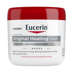 Eucerin Original Healing Cream, Fragrance Free Body Cream for Dry Skin, 454g