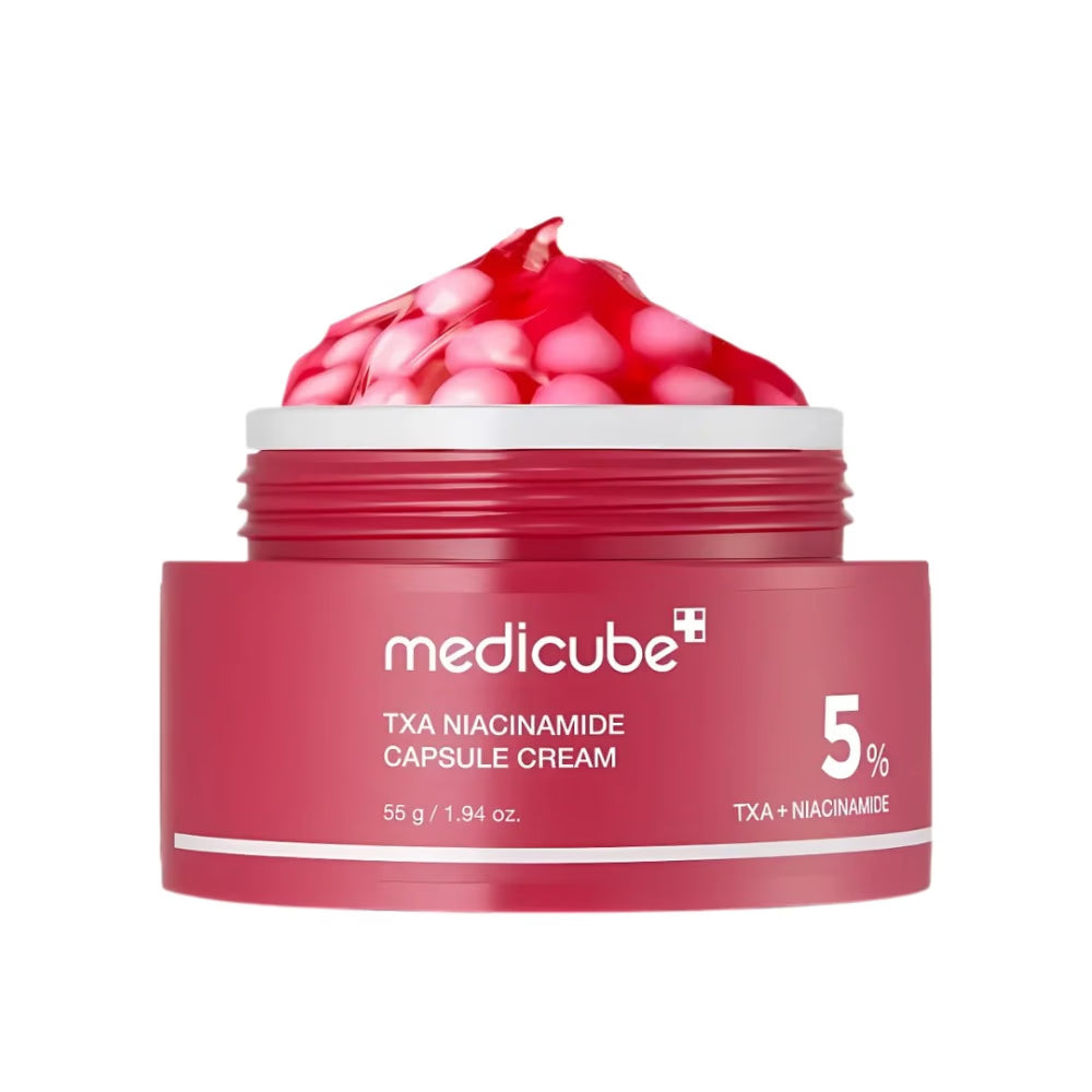 Medicube TXA Niacinamide Capsule Cream 55g – Brightening Korean Face Cream for Dark Spots, Even Skin Tone & Radiant Glow