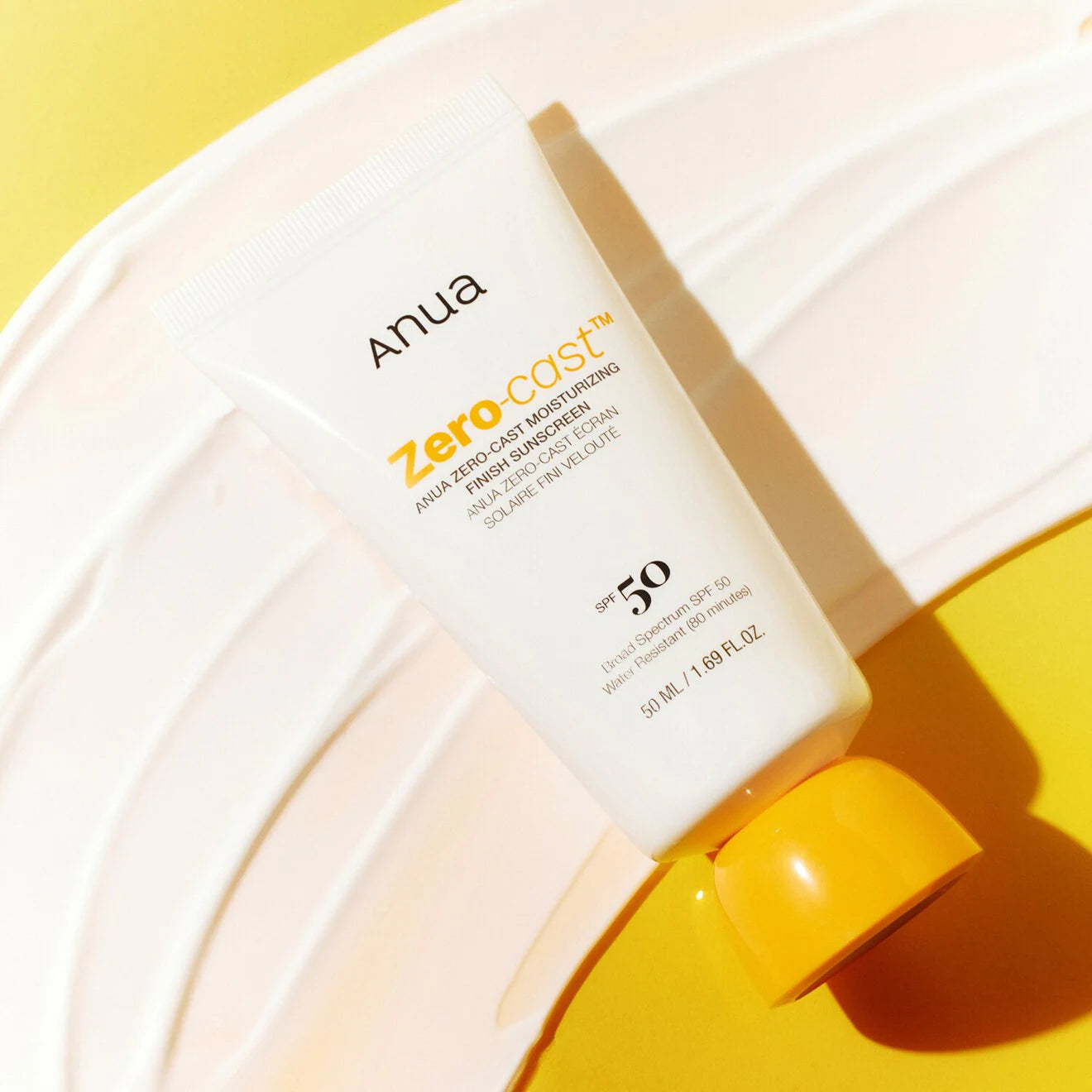 Zero-Cast Moisturizing Finish Sunscreen SPF 50+ PA++++ – Lightweight Hydrating Korean Sunscreen for No White Cast & Daily UV Protection