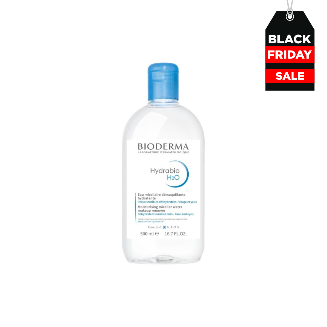 Bioderma HydraBio H2O Micelle Solution for Women - 500ml Cleanser