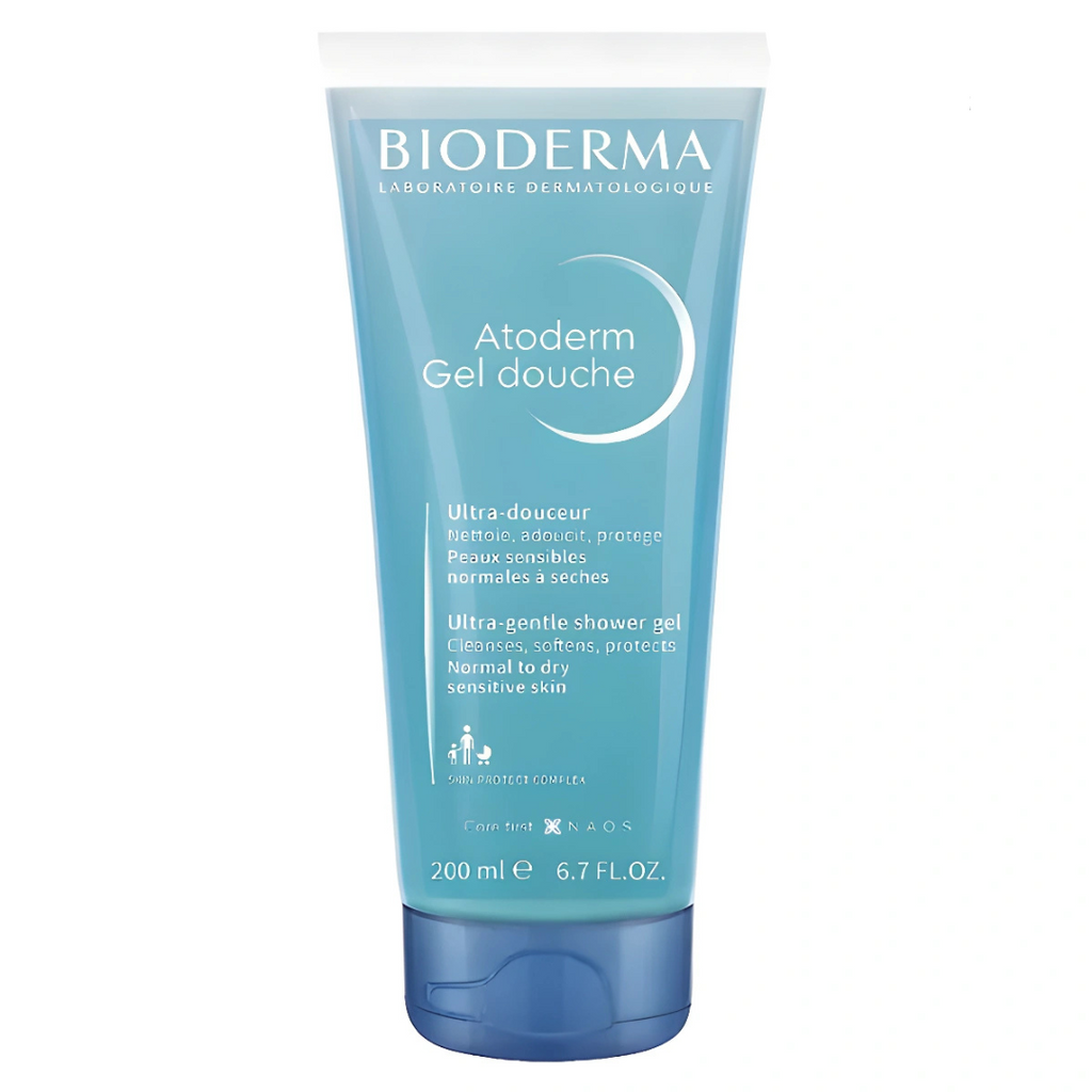 Bioderma Atoderm Shower Gel, Ultra-Gentle & Soap-Free, 200 ml
