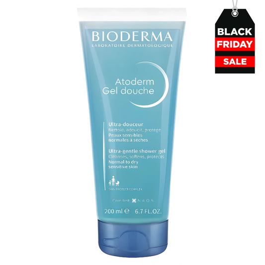 Bioderma Atoderm Shower Gel, Ultra-Gentle & Soap-Free, 200 ml