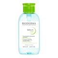 Bioderma bottle with a green cap on a white background, featuring a Black Friday sale tag.