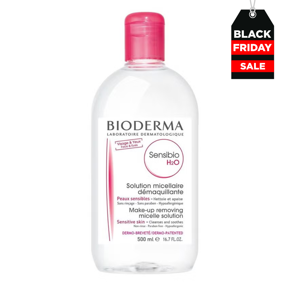Bioderma Sensibio H2O Make-Up Removing Micellar Water - Sensitive Skin, 500ml