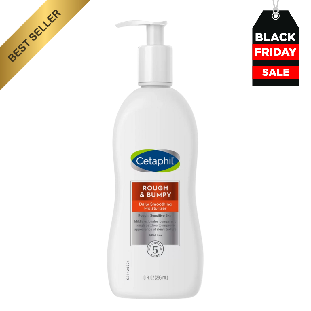 Cetaphil Rough & Bumpy Skin Daily Smoothing Moisturizer, 296ml