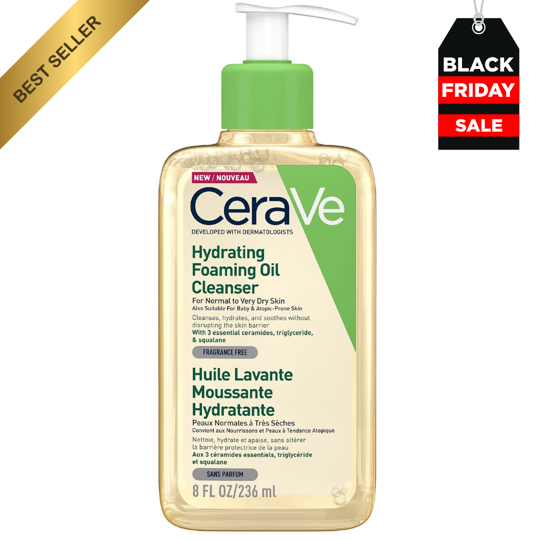 CeraVe Hydrating Foaming Oil Cleanser 236ml