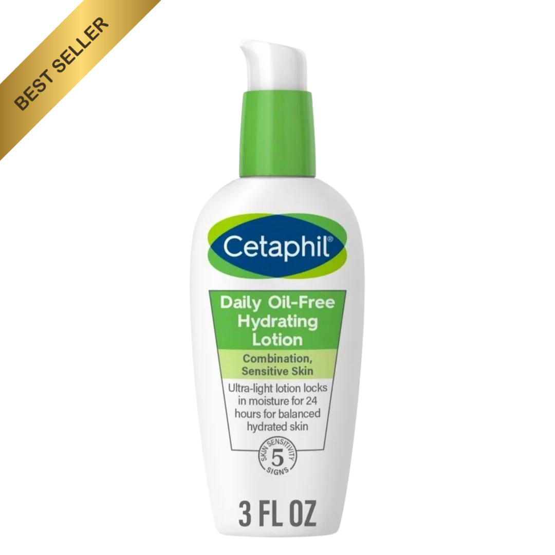 Cetaphil Daily Hydrating Face Moisturiser, 88ml, For Sensitive Skin, With Hyaluronic Acid