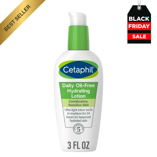 Cetaphil Daily Hydrating Face Moisturiser, 88ml, For Sensitive Skin, With Hyaluronic Acid
