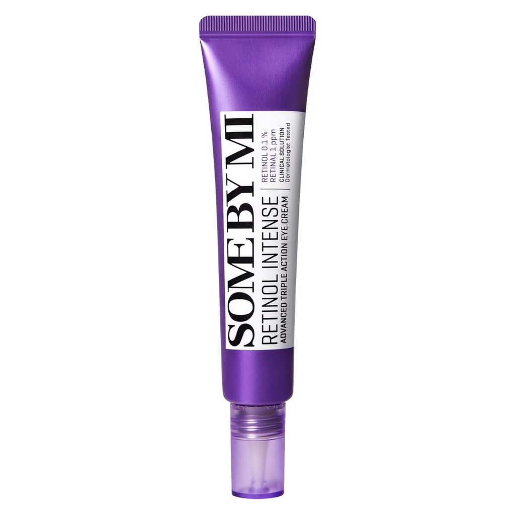 Purple skincare tube with 'Some by Mi' branding and a Black Friday sale tag on a white background.
