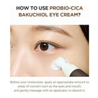 SKIN1004 Probio-CICA Bakuchiol Eye Cream 20ml – Gentle Korean Eye Cream for Dark Circles, Firming & Soothing Care