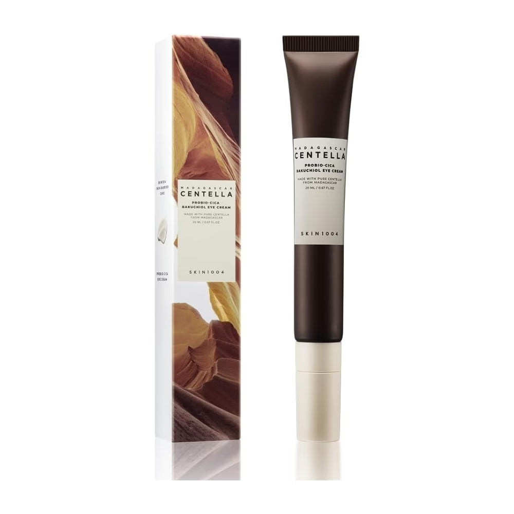 SKIN1004 Probio-CICA Bakuchiol Eye Cream 20ml – Gentle Korean Eye Cream for Dark Circles, Firming & Soothing Care
