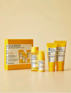 Some By Mi Yuja Niacin Anti-Blemish Starter Kit | Includes Toner 30ml + Serum 10ml + Gel Cream 30g + Sleeping Mask 20g