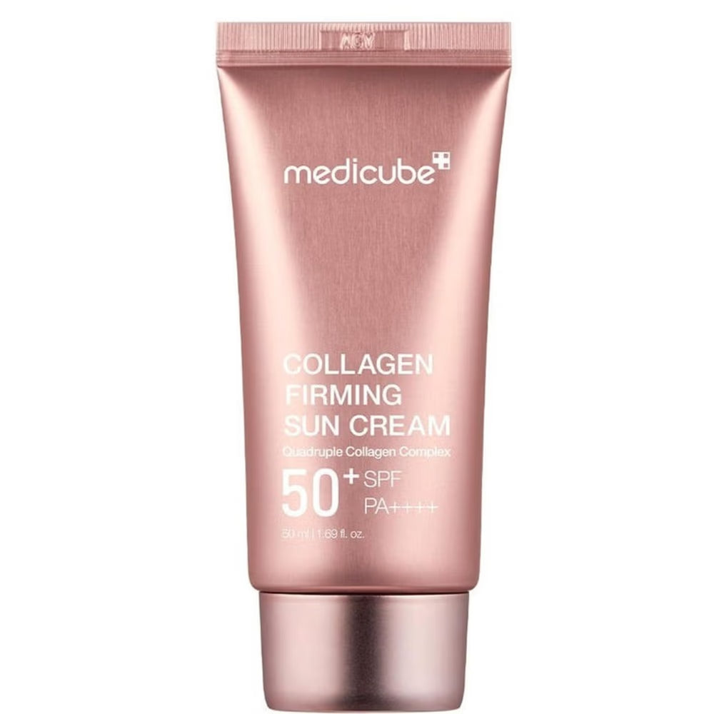 Medicube Collagen Firming Sun Cream SPF50+ 50ml – Anti-Aging Korean Sunscreen with Firming & Hydrating Protection