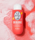 Sol de Janeiro Bom Dia Bright Body Wash 385ml – Exfoliating & Brightening Shower Gel with AHA for Smooth, Radiant Skin